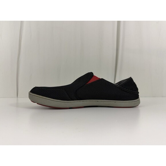 OluKai Nohea Mesh Black Slip-On Foldable Heel Comfort Loafer Shoes Men’s US 12 main image 7